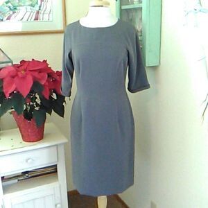 Fiori do Zucca Gray Sheath Dress